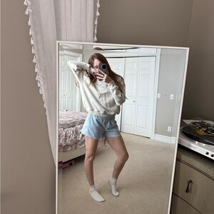 Brandy plaid blue shorts